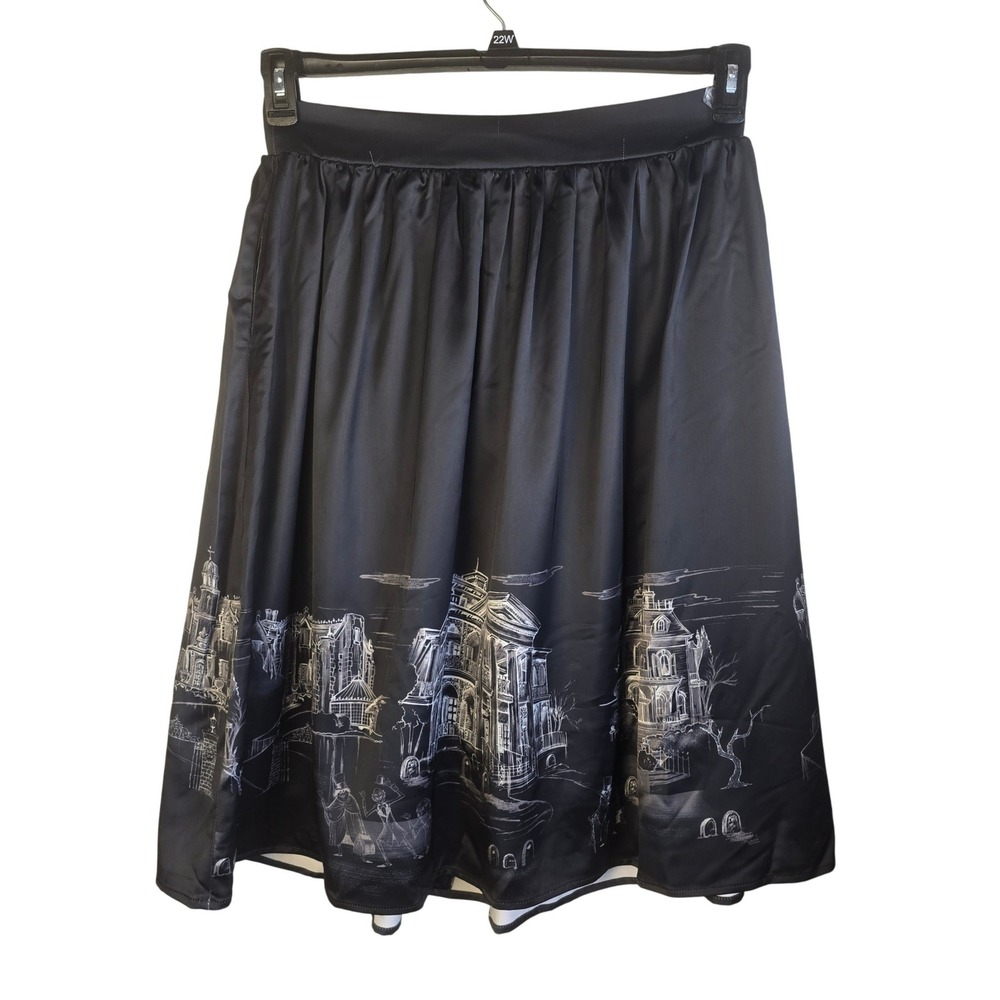 Disney Parks L The Dress Shop Her Universe Haunted Mansion Ballroom Skirt NWT